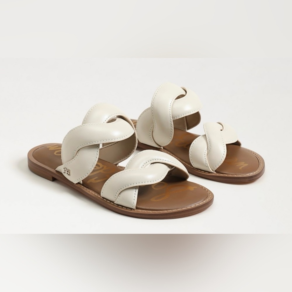 Sam Edelman Hellen Women's Sandals Color: Modern Ivory Leather Sz. 8 NWOT
